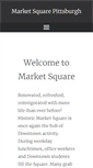 Mobile Screenshot of marketsquarepgh.com